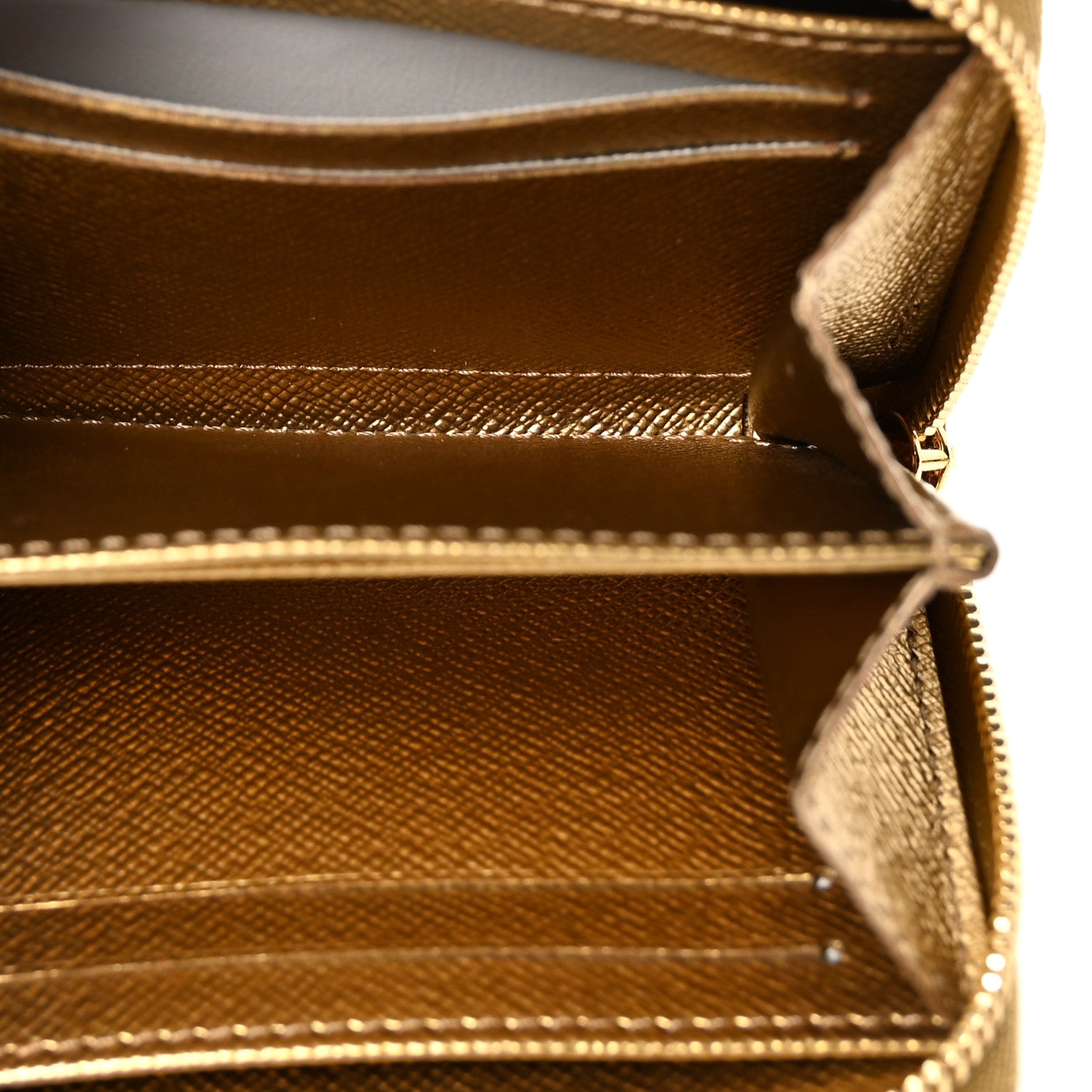 Louis Vuitton Epi Zippy Coin Purse Gold 5 of 6