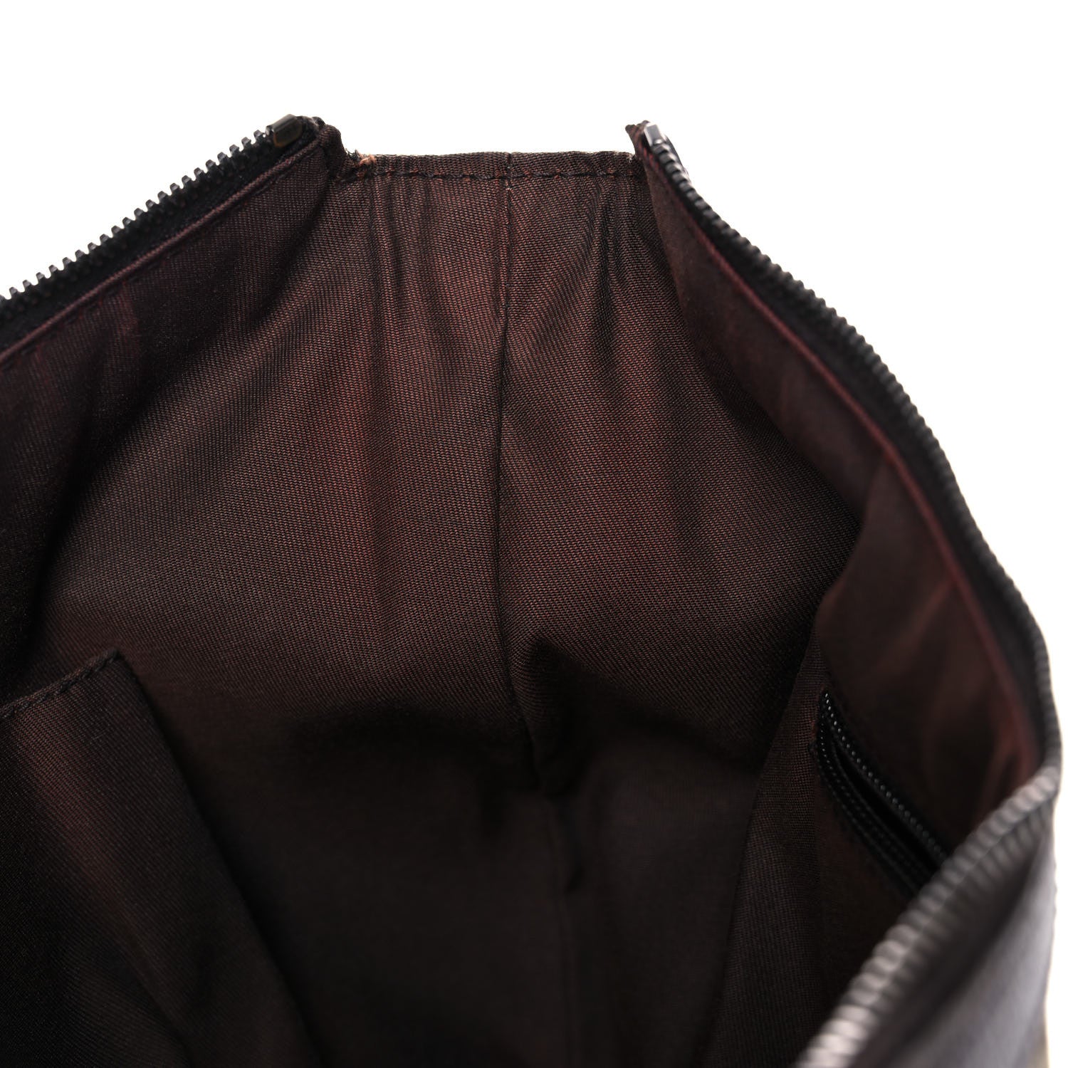 Gucci Monogram Medium Half Moon Hobo Dark Brown 13 of 21
