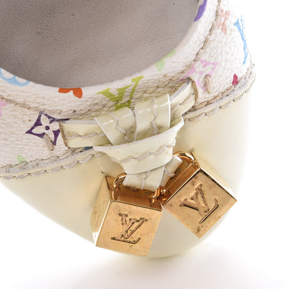 Louis Vuitton Monogram Multicolor Lovely Ballet Flats 36 White 12 of 19