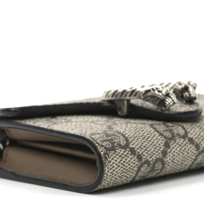 Gucci GG Supreme Monogram Dionysus Coin Purse Taupe 7 of 8