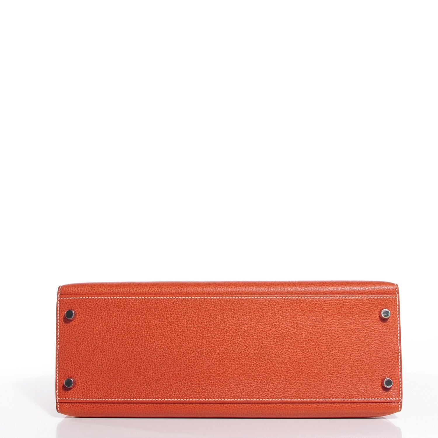 Hermes Vache Liegee Kelly Sellier 32 Brique 5 of 24