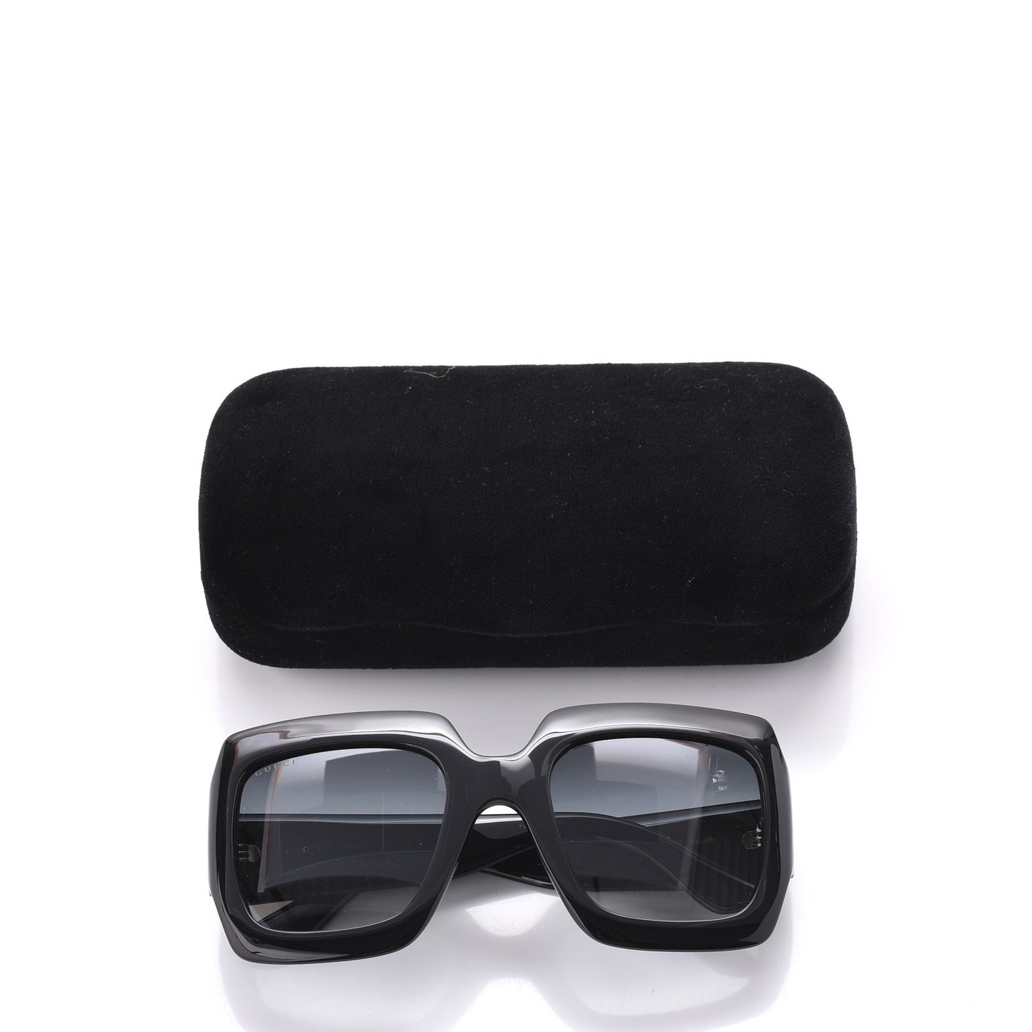 Acetate Square Frame Sunglasses GG0053S Black