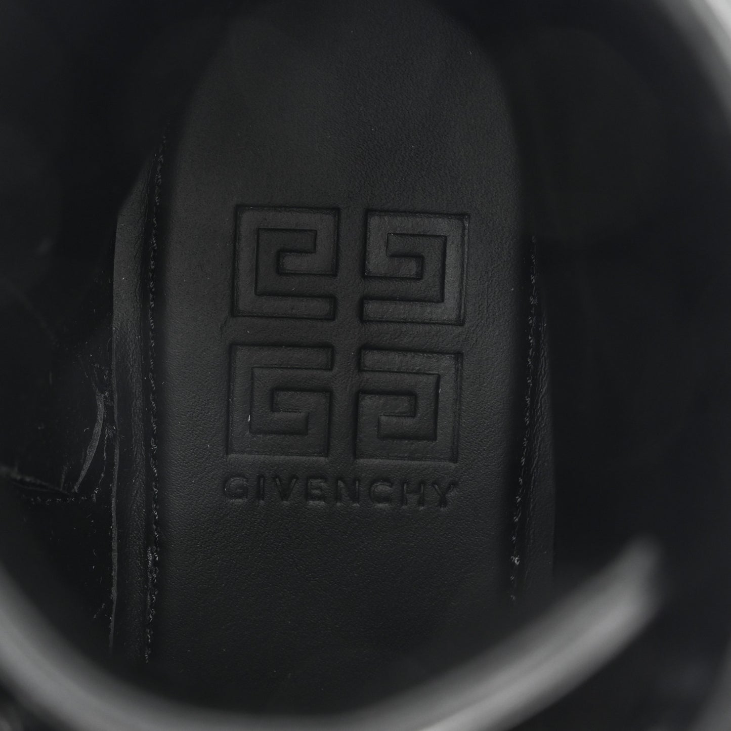 Calfskin Combat Boots 38 Black