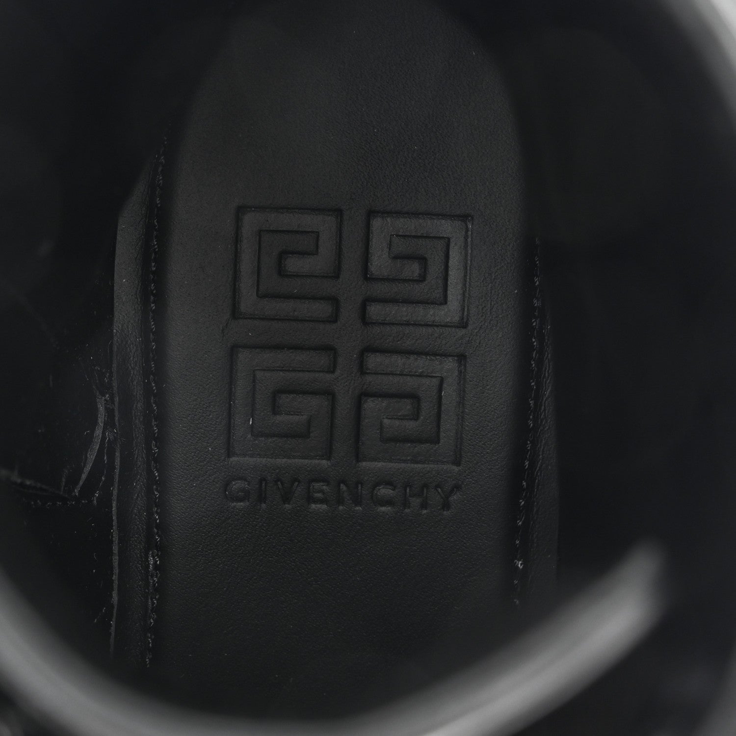 Givenchy Calfskin Combat Boots 38 Black 7 of 9