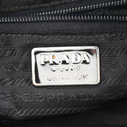 Prada Tessuto Nylon Vela Medium Backpack Black 6 of 10