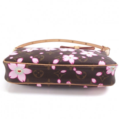 Louis Vuitton Monogram Cherry Blossom Pochette Accessories Brown 4 of 10