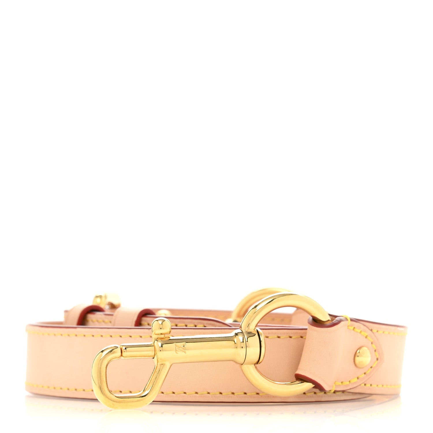 Louis Vuitton Vachetta 25mm Adjustable Shoulder Strap VVN 1 of 8