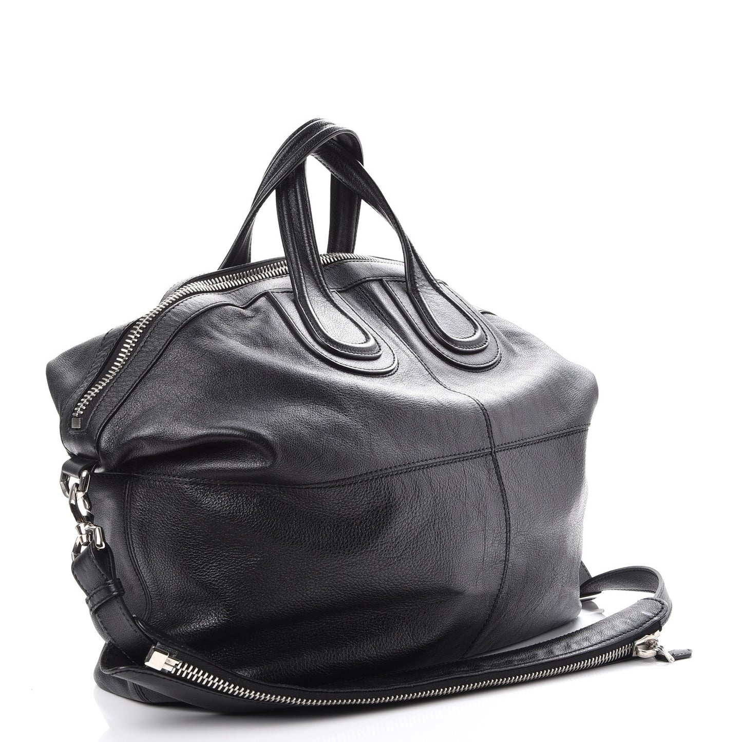 Sugar Goatskin Large Nightingale Black