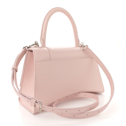 Balenciaga Shiny Box Calfskin Small Hourglass Top Handle Bag Light Rose 3 of 13