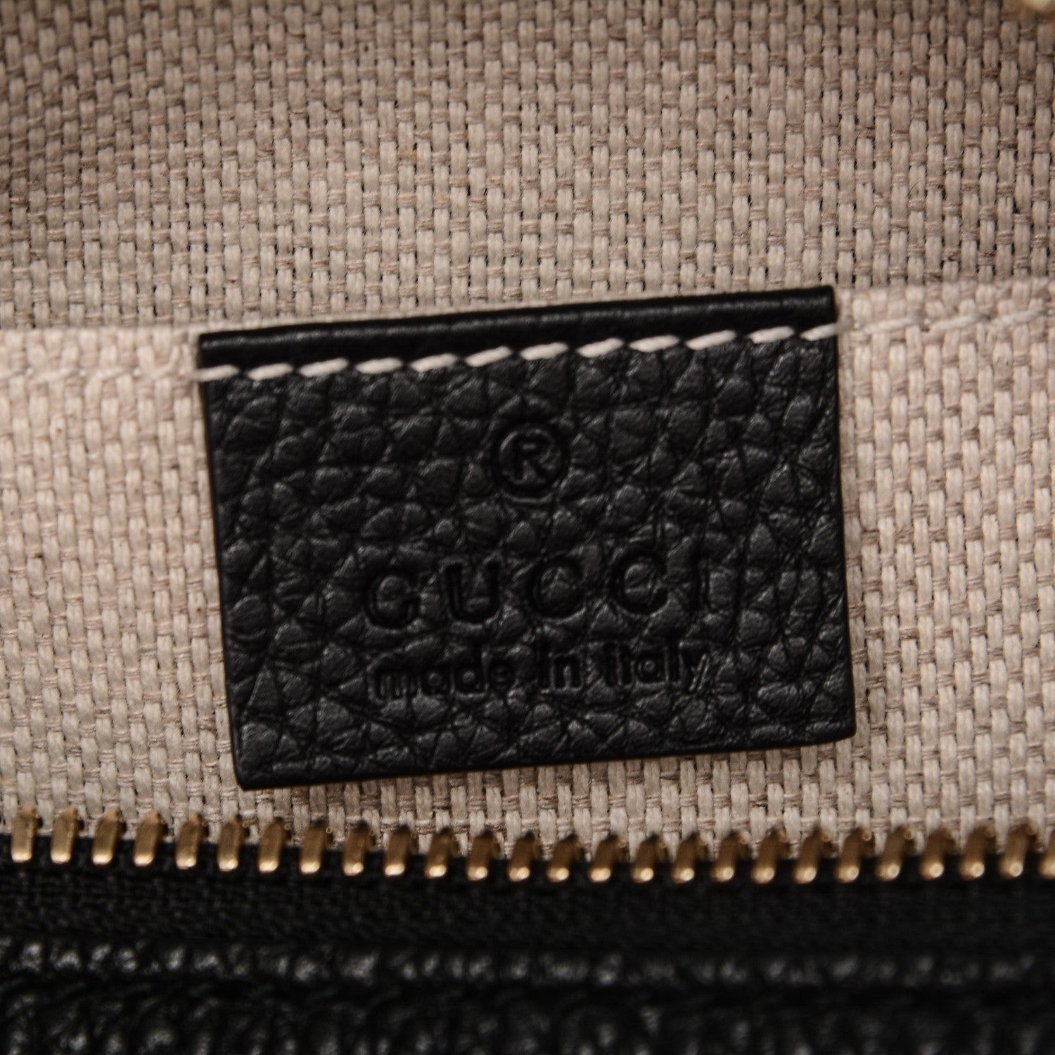 Gucci Pebbled Calfskin Small Soho Disco Bag Black 6 of 6