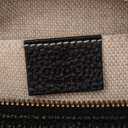 Gucci Pebbled Calfskin Small Soho Disco Bag Black 6 of 6
