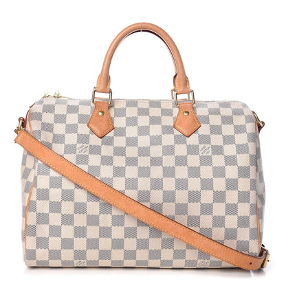Louis Vuitton Damier Azur Speedy Bandouliere 30 1 of 13