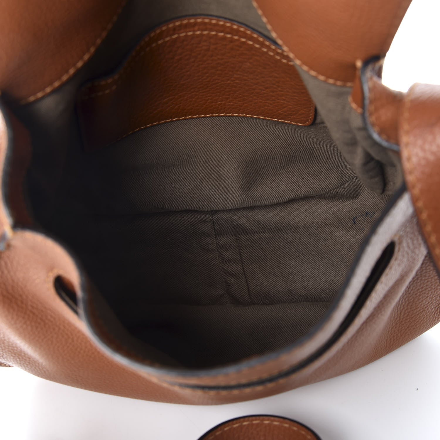 Chloe Calfskin Medium Marcie Round Crossbody Bag Tan 4 of 7
