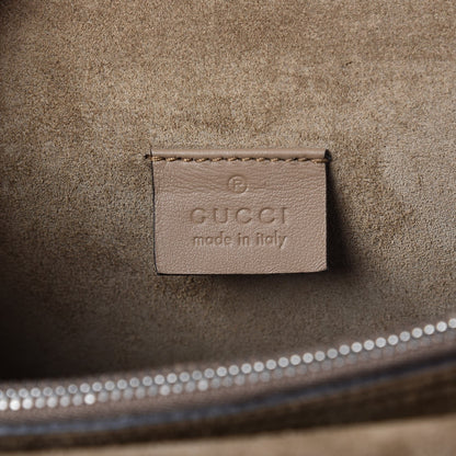Gucci GG Supreme Monogram Medium Dionysus Shoulder Bag Taupe 6 of 8