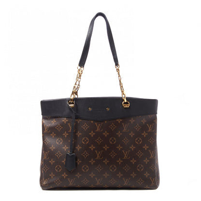 Louis Vuitton Monogram Pallas Shopper Black 1 of 9