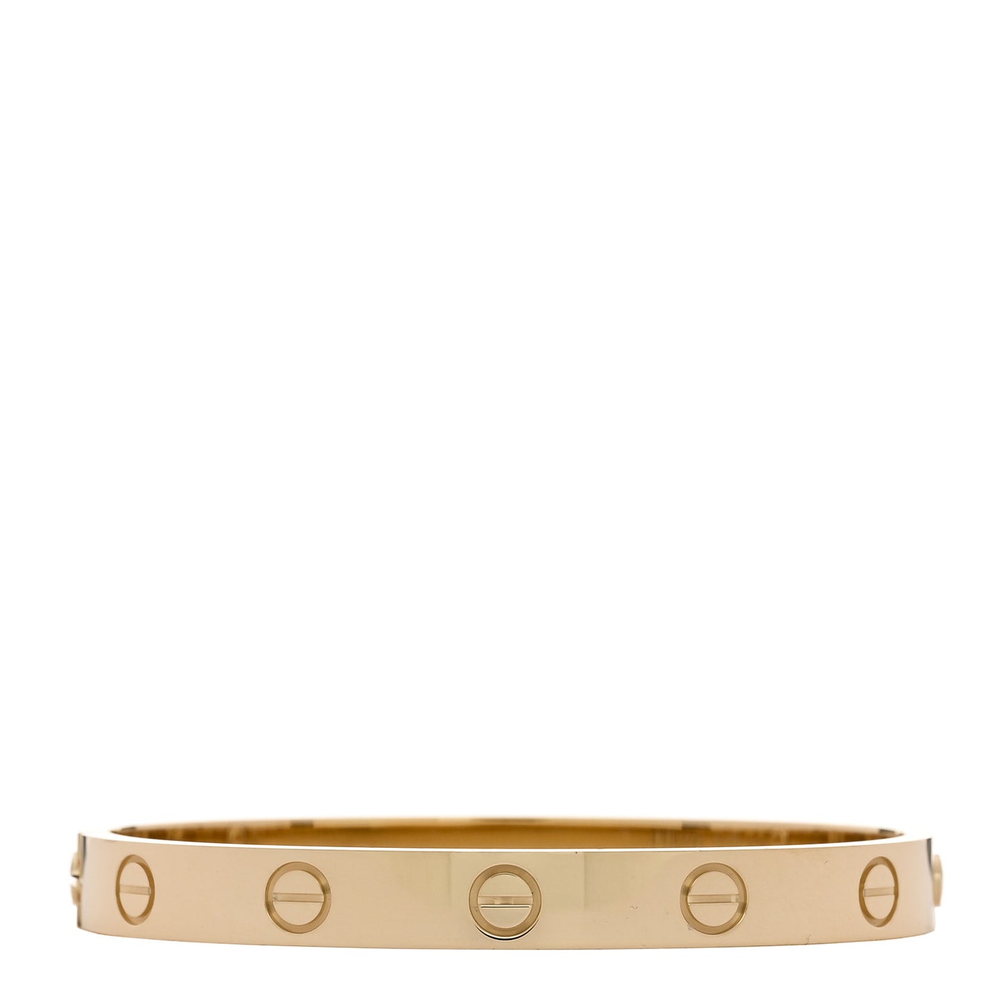 18K Yellow Gold LOVE Bracelet 15