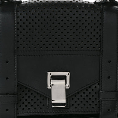Proenza Schouler Grained Calfskin Tiny PS1 Satchel Black 7 of 11