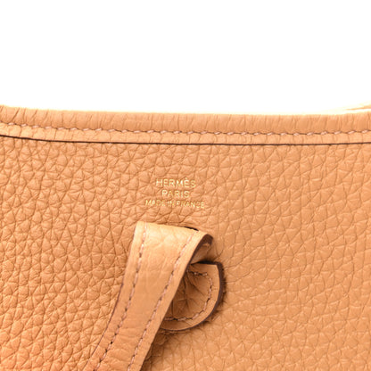 Hermes Taurillon Clemence Evelyne TPM Biscuit 6 of 10