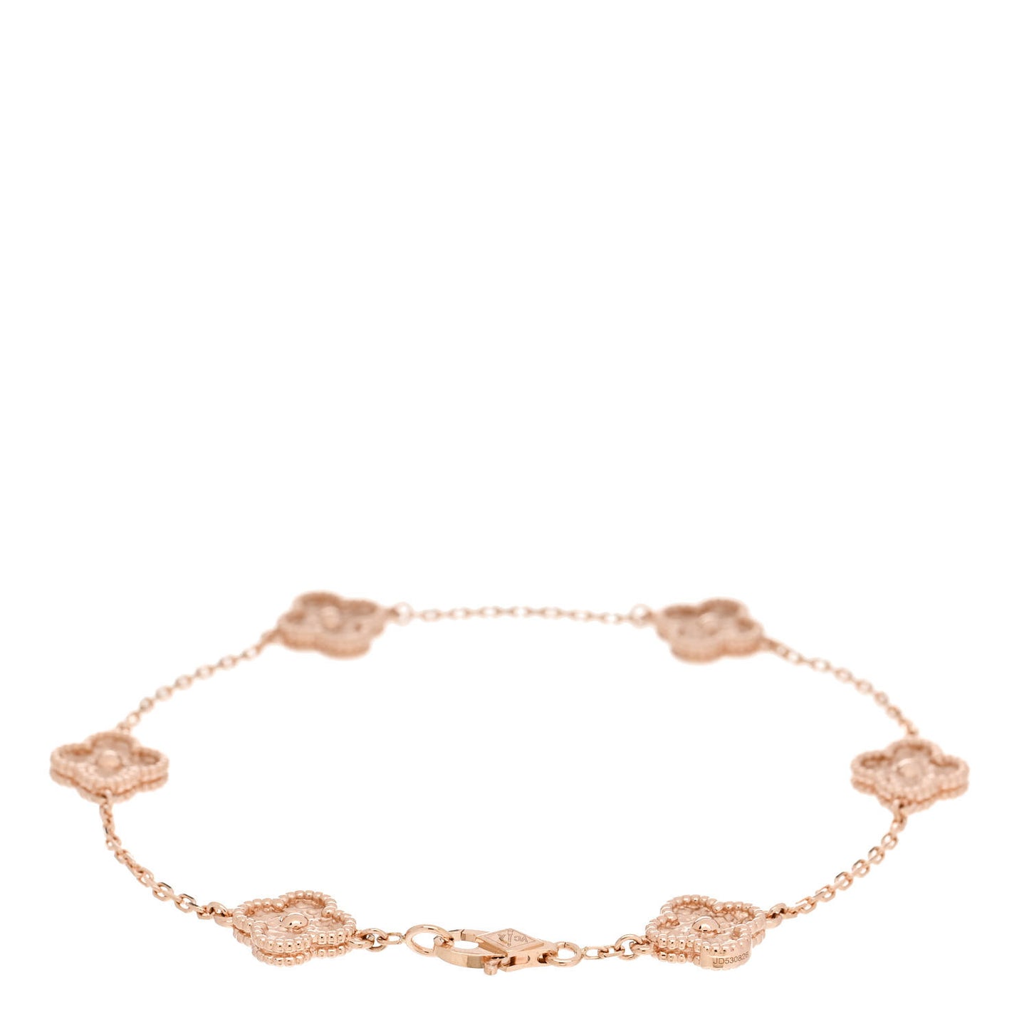18K Rose Gold 6 Motifs Sweet Alhambra Bracelet