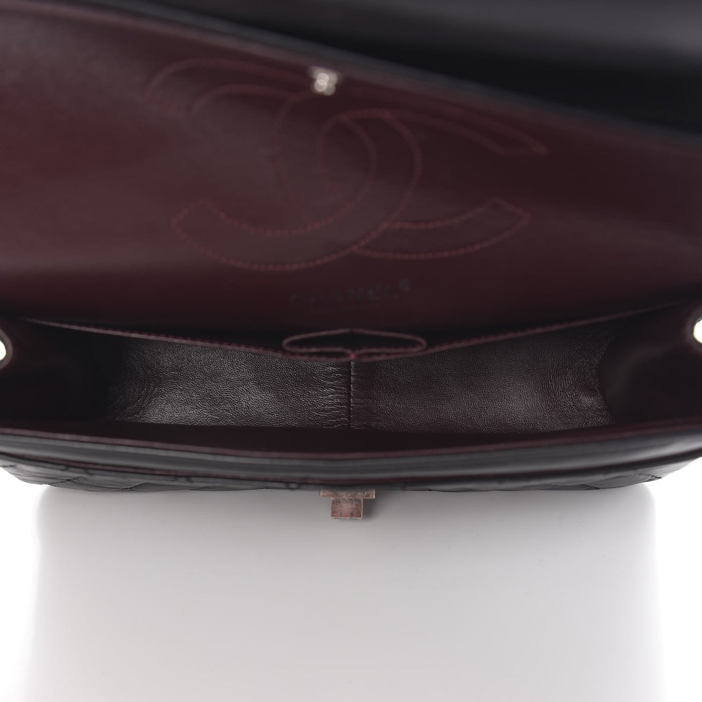Aged Calfskin Quilted 2.55 Reissue 226 Flap Black