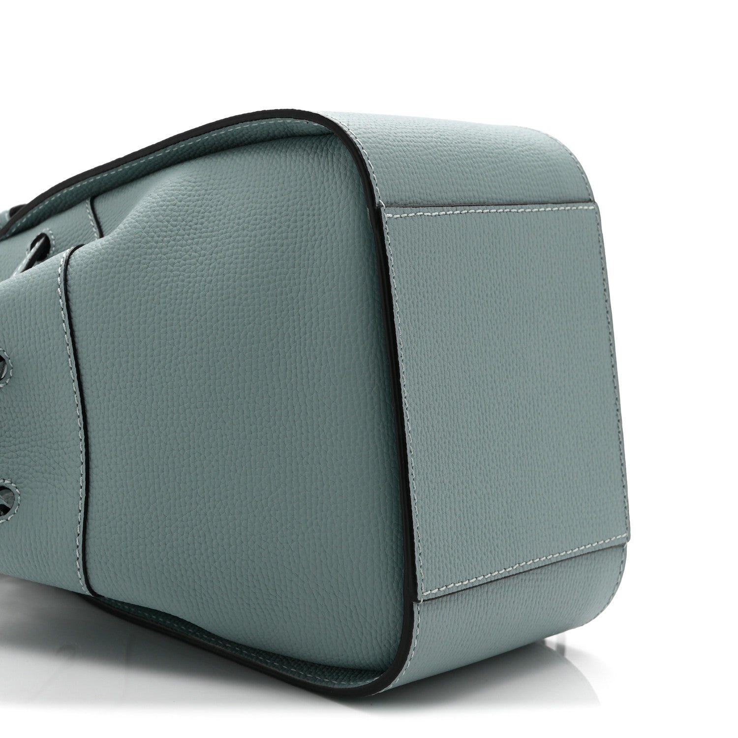 Loewe Pebble Grain Calfskin Mini Hammock Shoulder Bag Light Blue 9 of 10