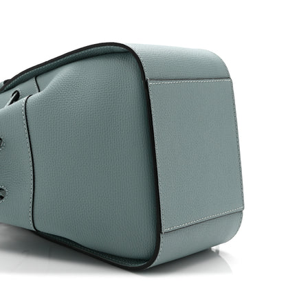 Loewe Pebble Grain Calfskin Mini Hammock Shoulder Bag Light Blue 9 of 10