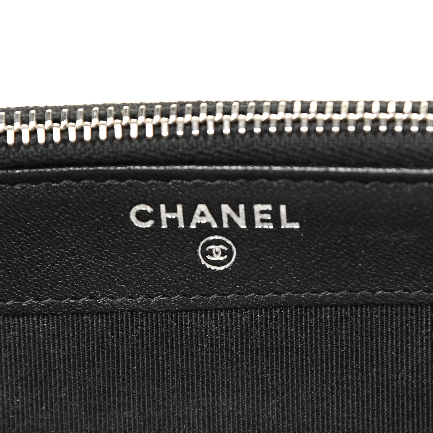 Chanel Lambskin Quilted CC Box Clutch With Chain Black 6 of 16