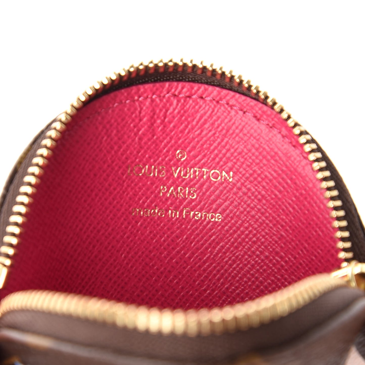 Monogram 2018 Christmas Animation Round Coin Purse