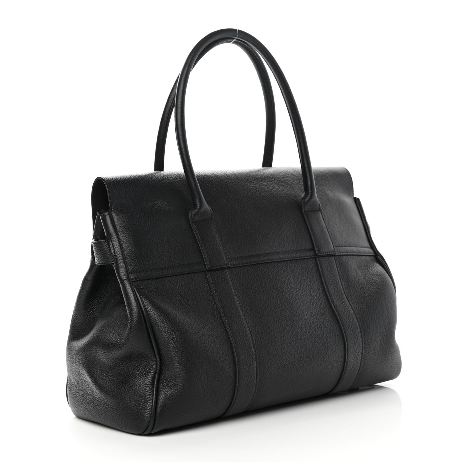 Mulberry Small Classic Grain Bayswater Black 3 of 12