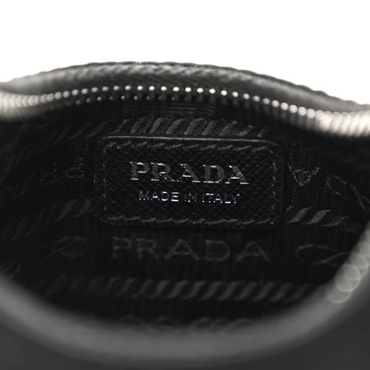 Prada Tessuto Nylon Mini Re-Edition 2000 Shoulder Bag Black 6 of 9
