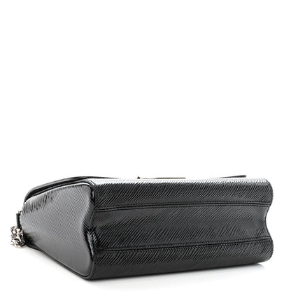 Louis Vuitton Electric Epi Twist Shoulder Bag MM Black 4 of 9