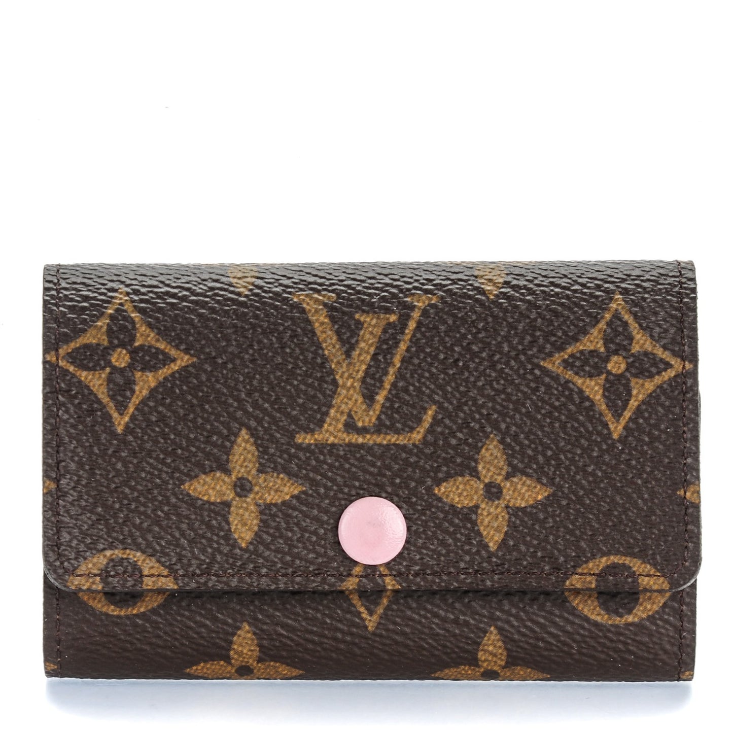 Monogram Multicles 6 Key Holder Rose Ballerine