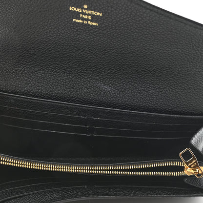 Louis Vuitton Empreinte Sarah Wallet NM Black 5 of 7