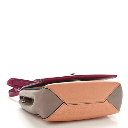 Louis Vuitton Calfskin Lockme II Chain Bag BB Grape Venus Raisin 4 of 9