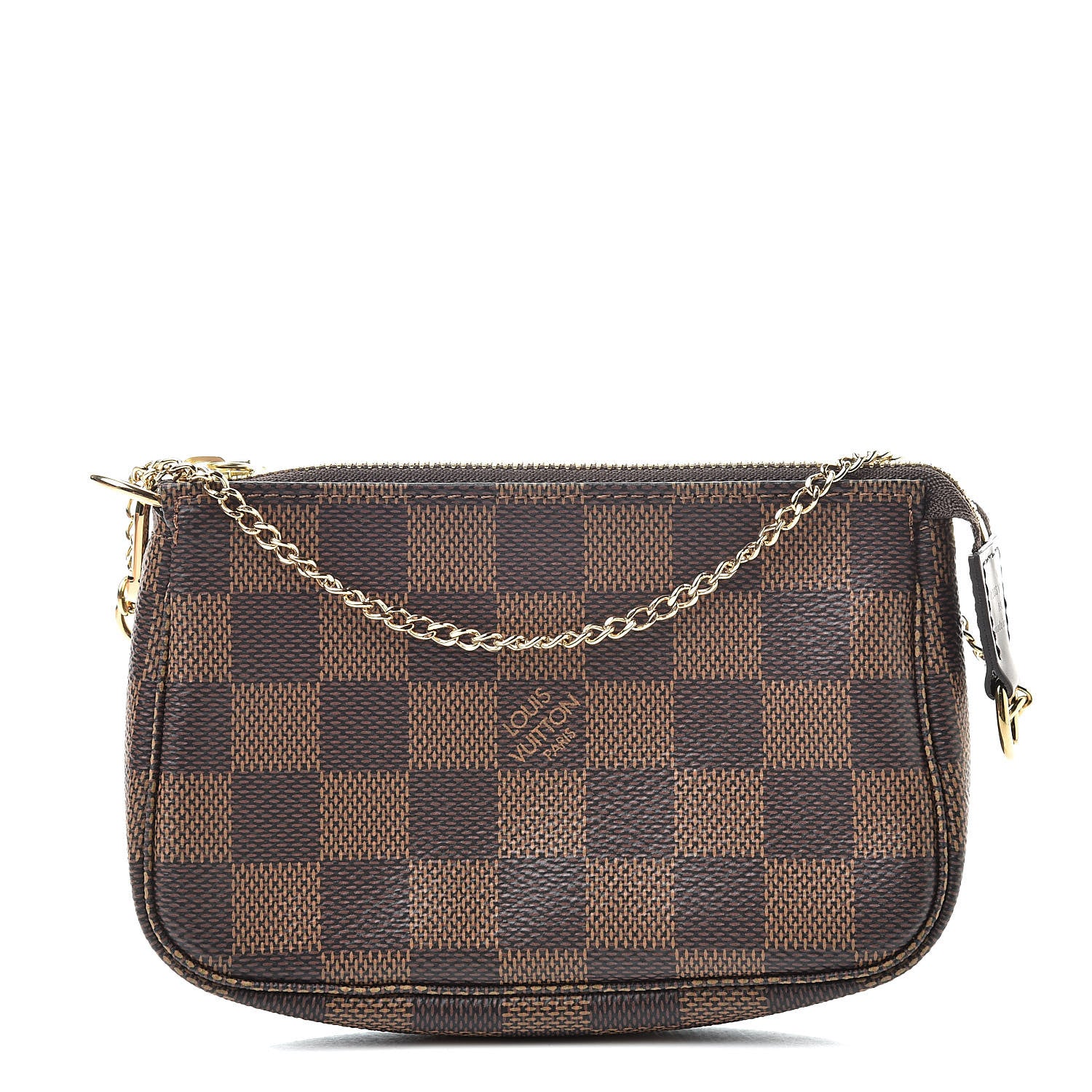 Louis Vuitton Damier Ebene Mini Pochette Accessories 1 of 8