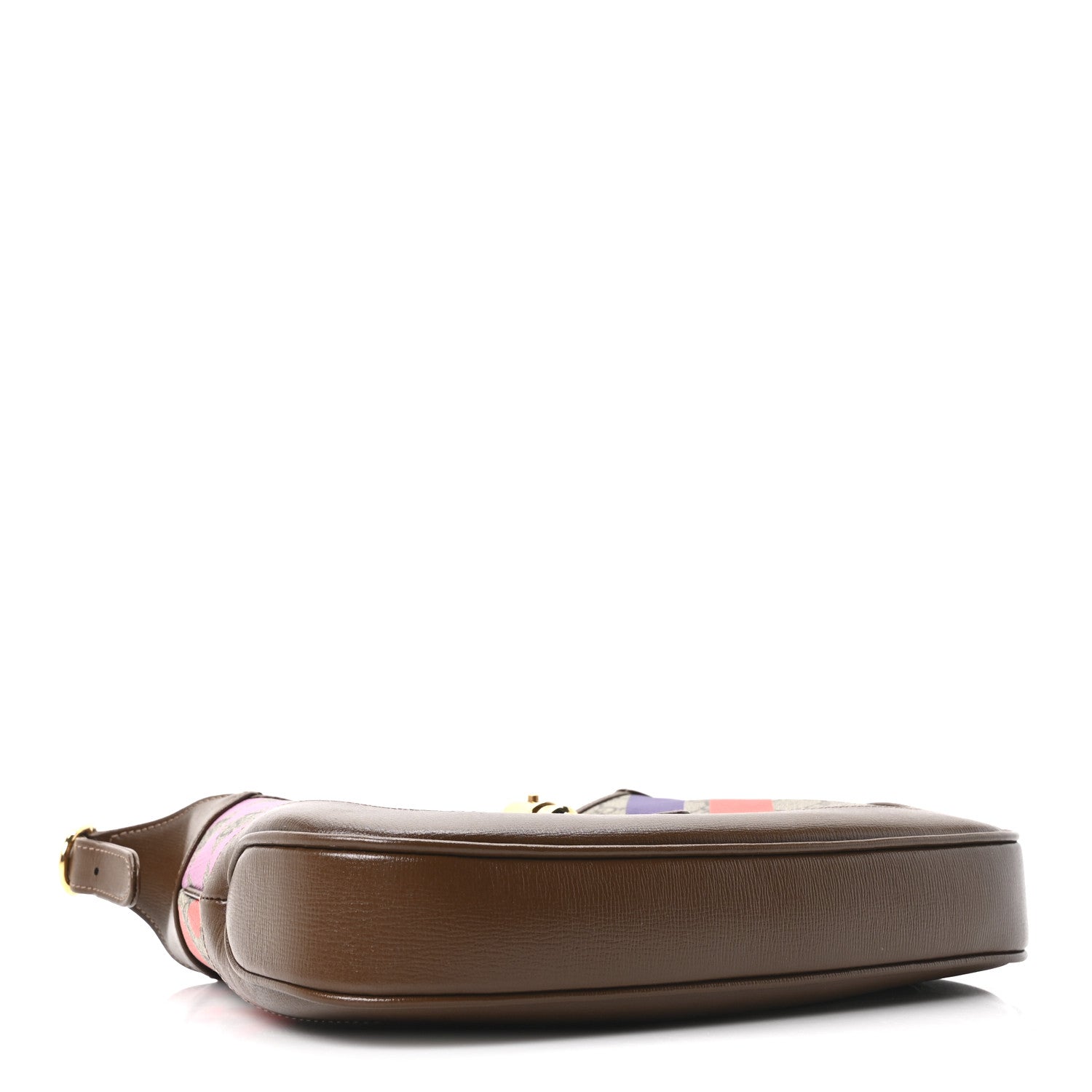 Gucci GG Supreme Monogram Azalea Calfskin Print Web Small Jackie 1961 Hobo Multicolor 4 of 11