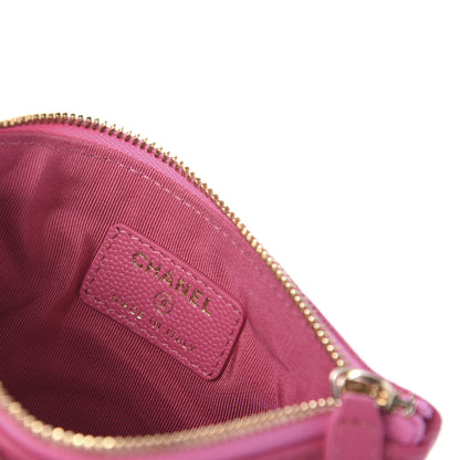 Chanel Caviar Quilted Small Cosmetic Case Pink 8 of 11