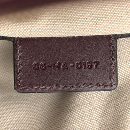 Christian Dior Oblique Boston Bag Bordeaux 7 of 11