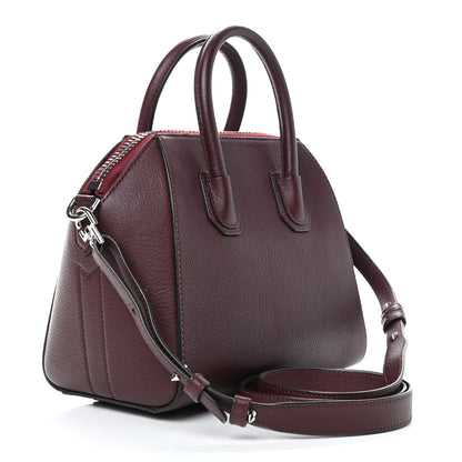 Givenchy Sugar Goatskin Mini Antigona Aubergine 3 of 12