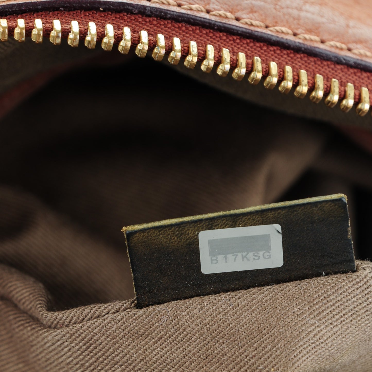 Nubuck Calfskin Medium Marcie Satchel Oak