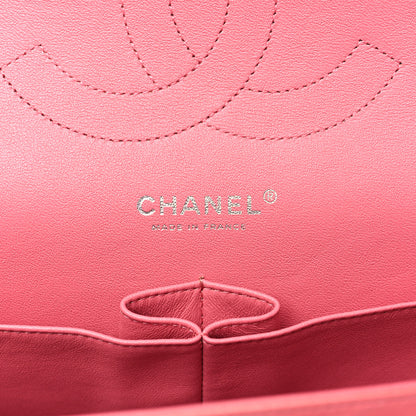 Chanel Lambskin Quilted Jumbo Double Flap Pink 6 of 10