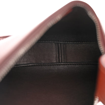 The Row Grained Calfskin Half Moon Shoulder Bag Burnt Wood 5 of 9