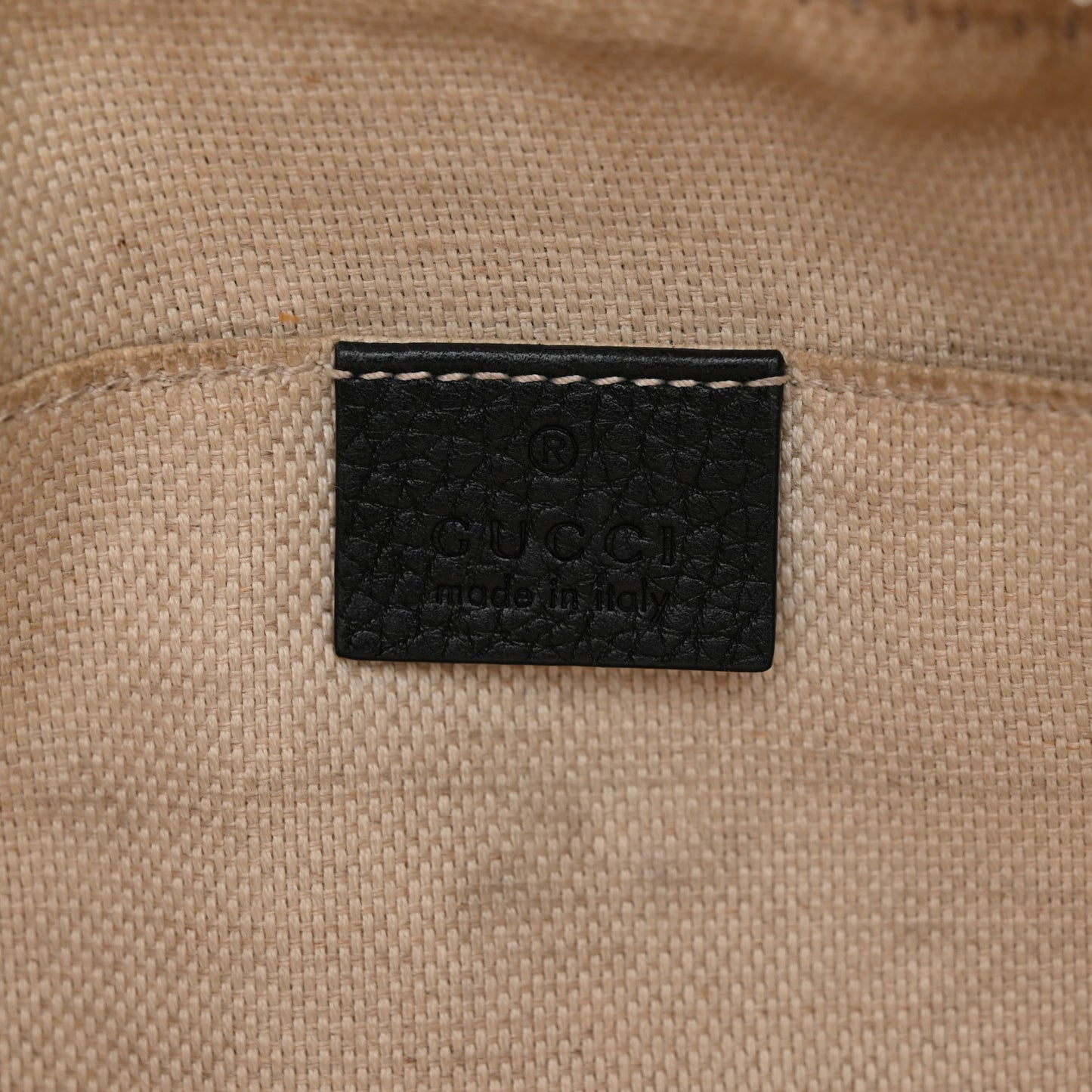 Pebbled Calfskin Small Soho Disco Bag Blue
