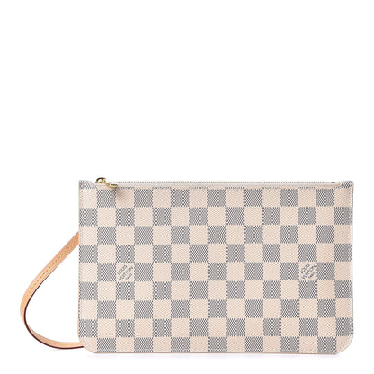 Louis Vuitton Damier Azur Neverfull MM GM Pochette 1 of 8
