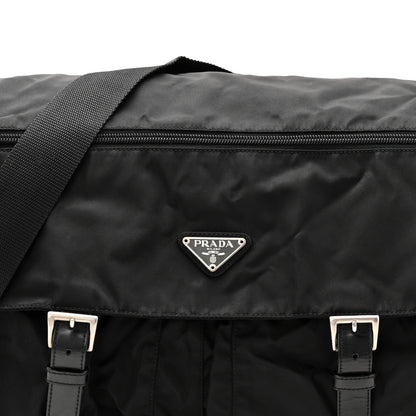 Prada Tessuto Nylon Messenger Bag Black 8 of 11