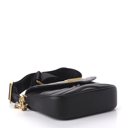 Louis Vuitton Calfskin New Wave Multi Pochette Black 4 of 10