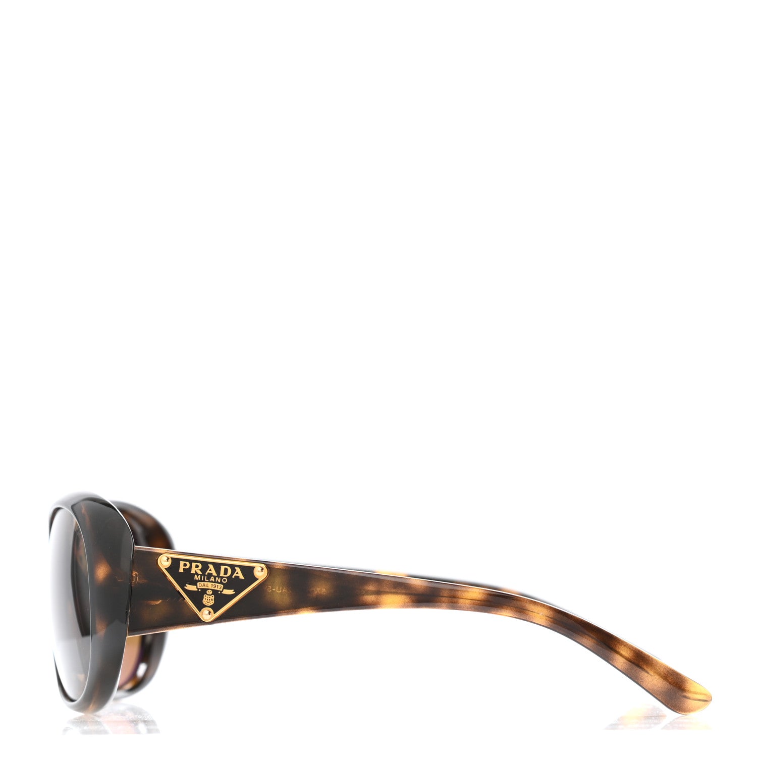 Prada Polarized Sunglasses SPR 27L Tortoise 3 of 5
