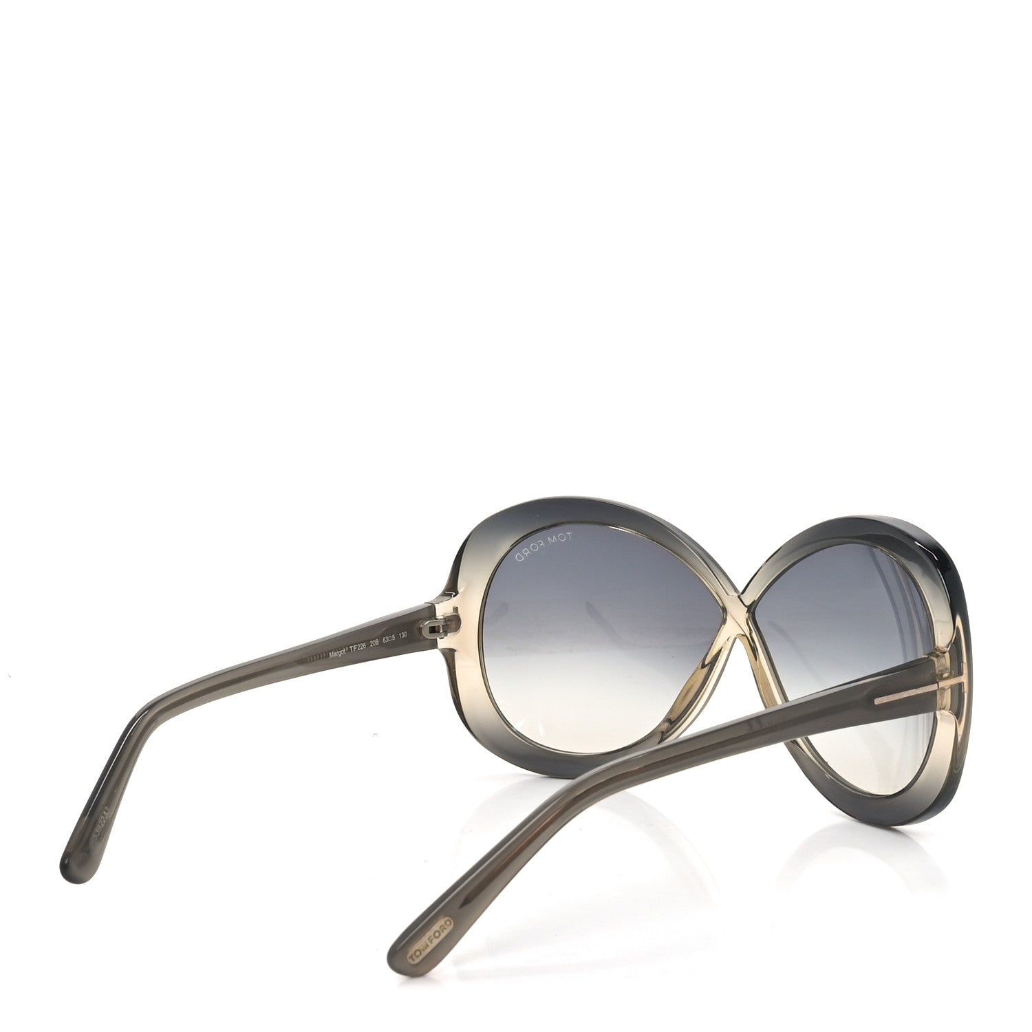 Tom Ford Acetate Margot Sunglasses TF226 Grey 4 of 7