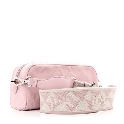 Prada Nappa Antique Multi-Pocket Shoulder Bag Alabastro 3 of 10