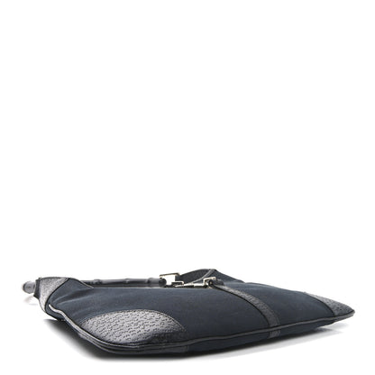 Gucci Canvas Bamboo Small Jackie O Hobo Black 4 of 10